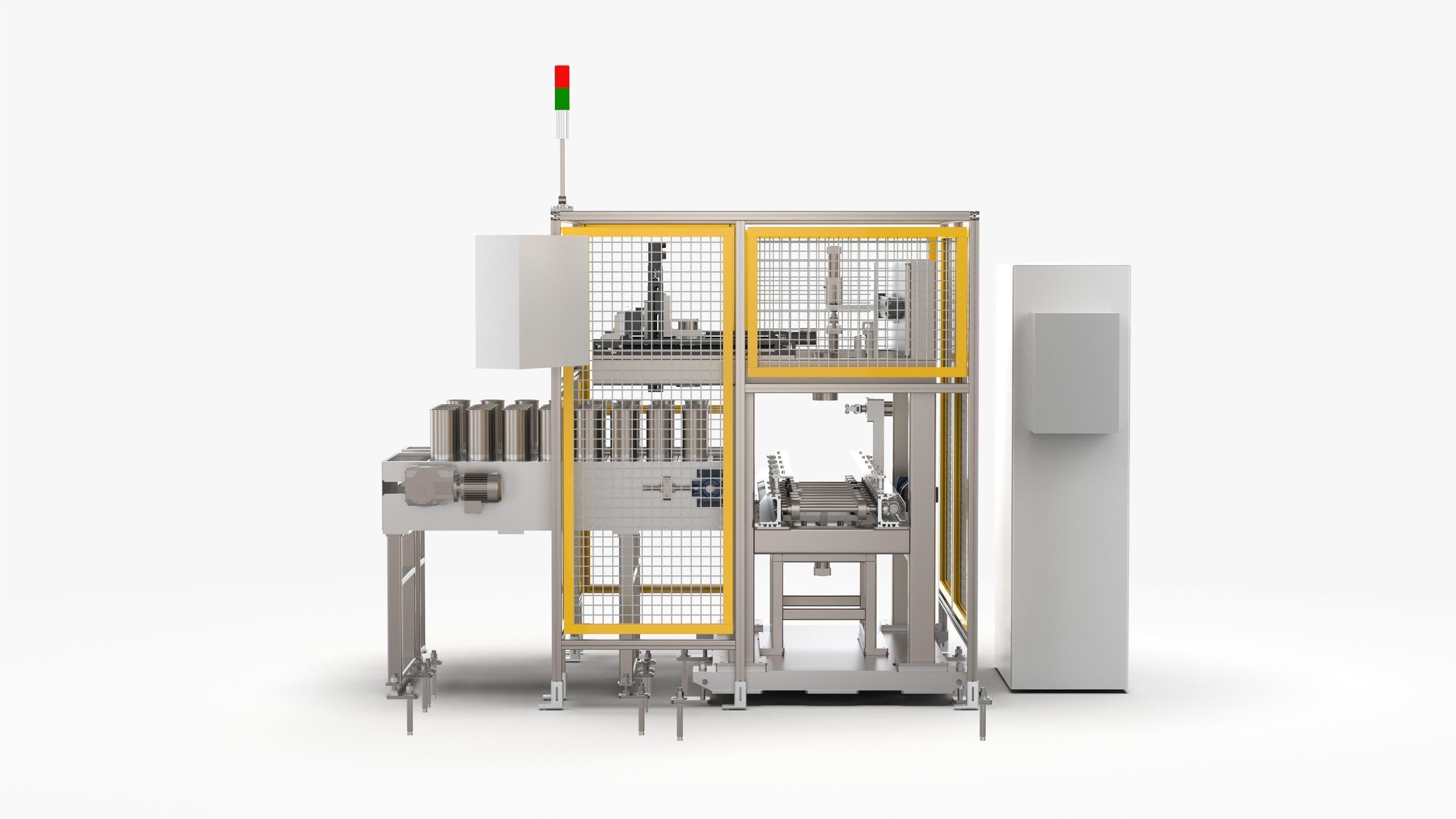 Cylinder Liner Pressing Machine 3D model_4