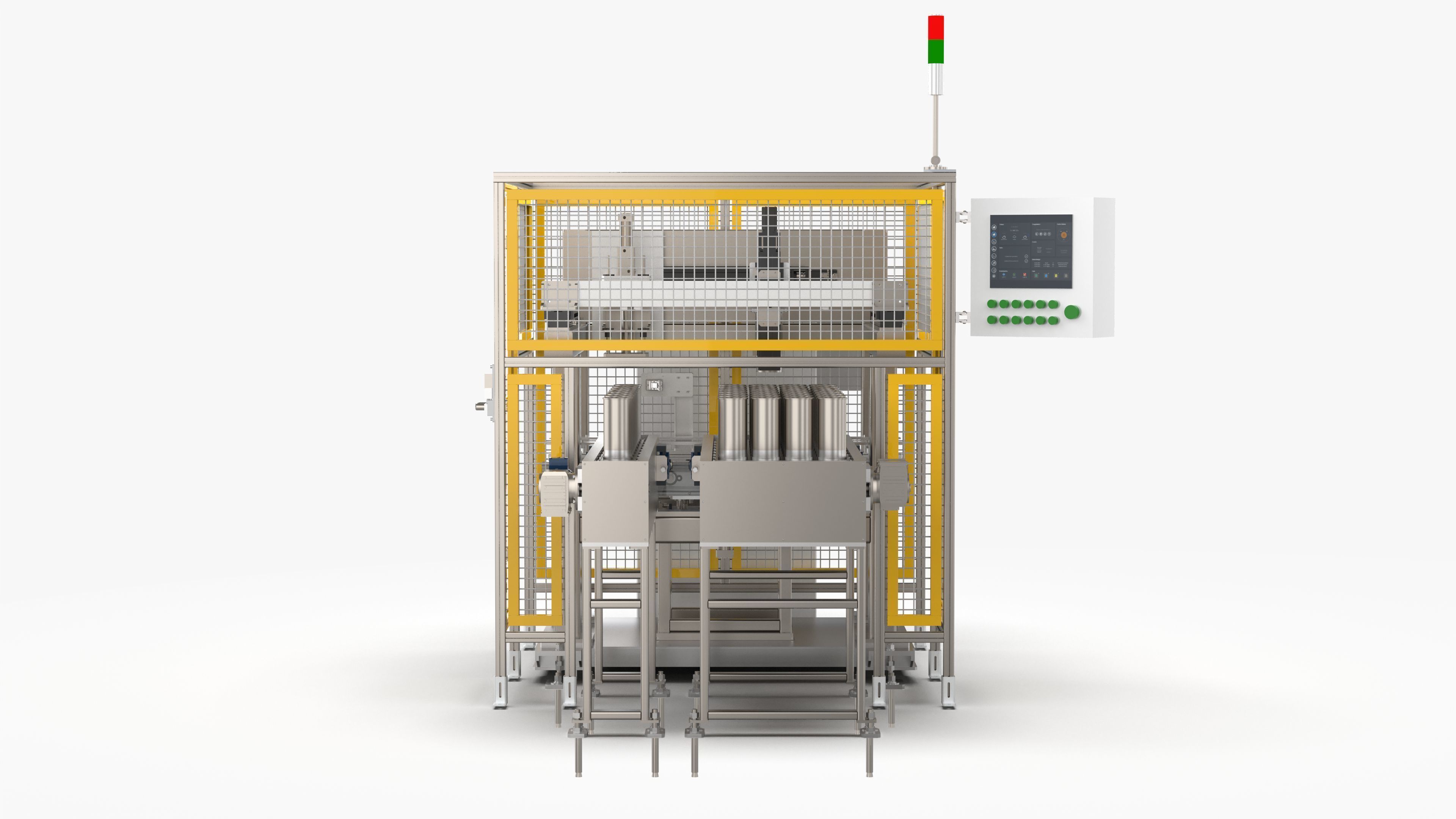 Cylinder Liner Pressing Machine 3D model_5