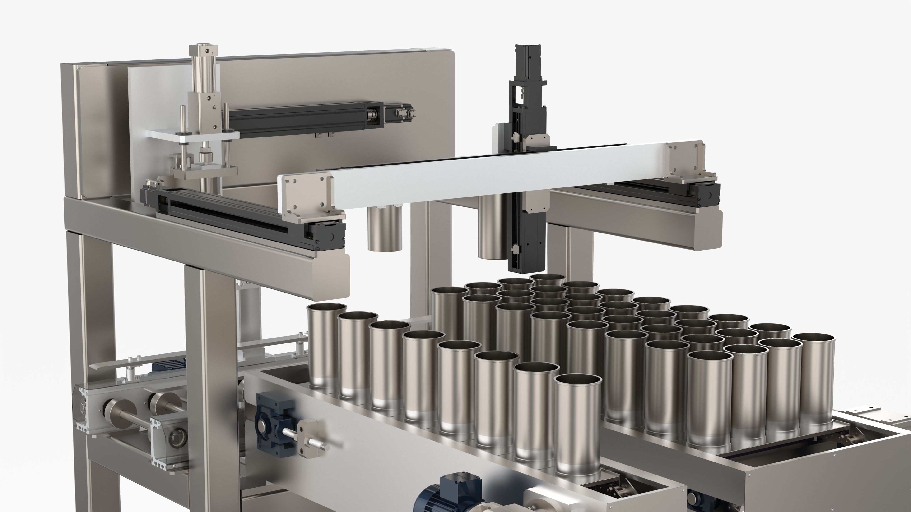 Cylinder Liner Pressing Machine 3D model_13