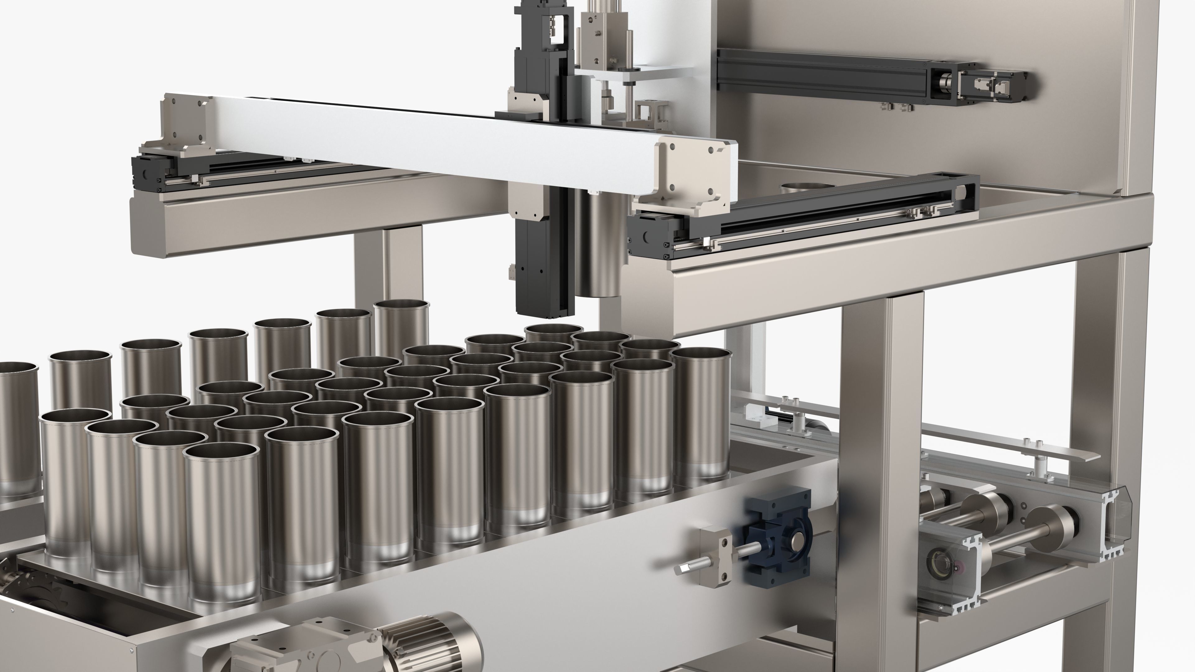 Cylinder Liner Pressing Machine 3D model_17