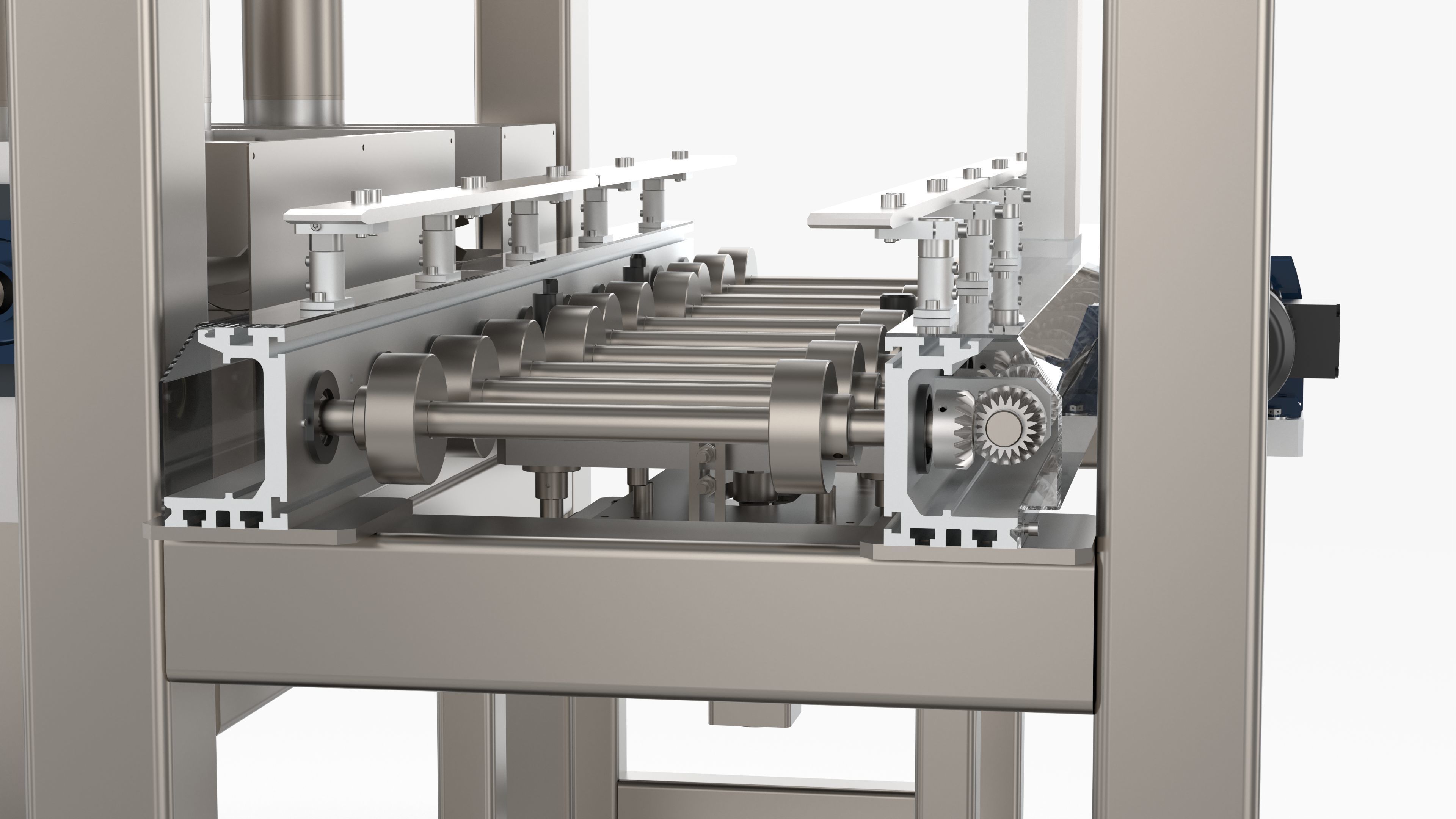 Cylinder Liner Pressing Machine 3D model_16