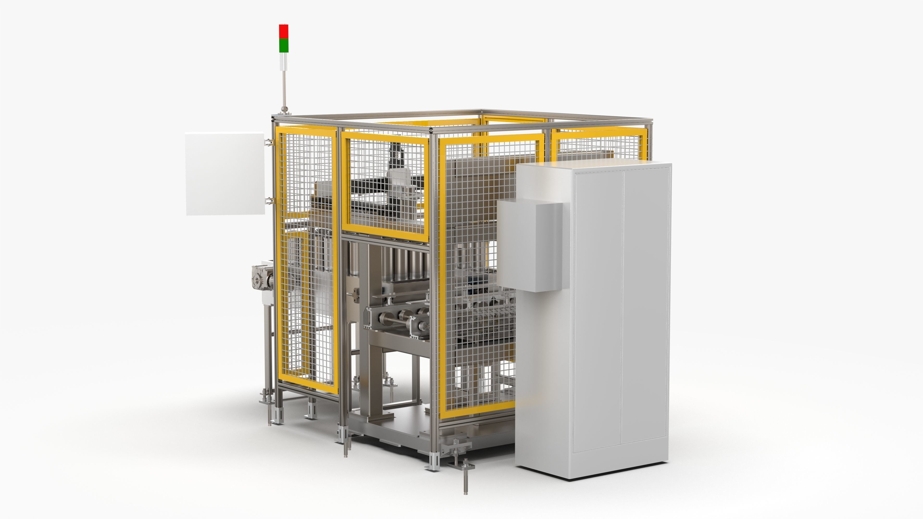 Cylinder Liner Pressing Machine 3D model_2