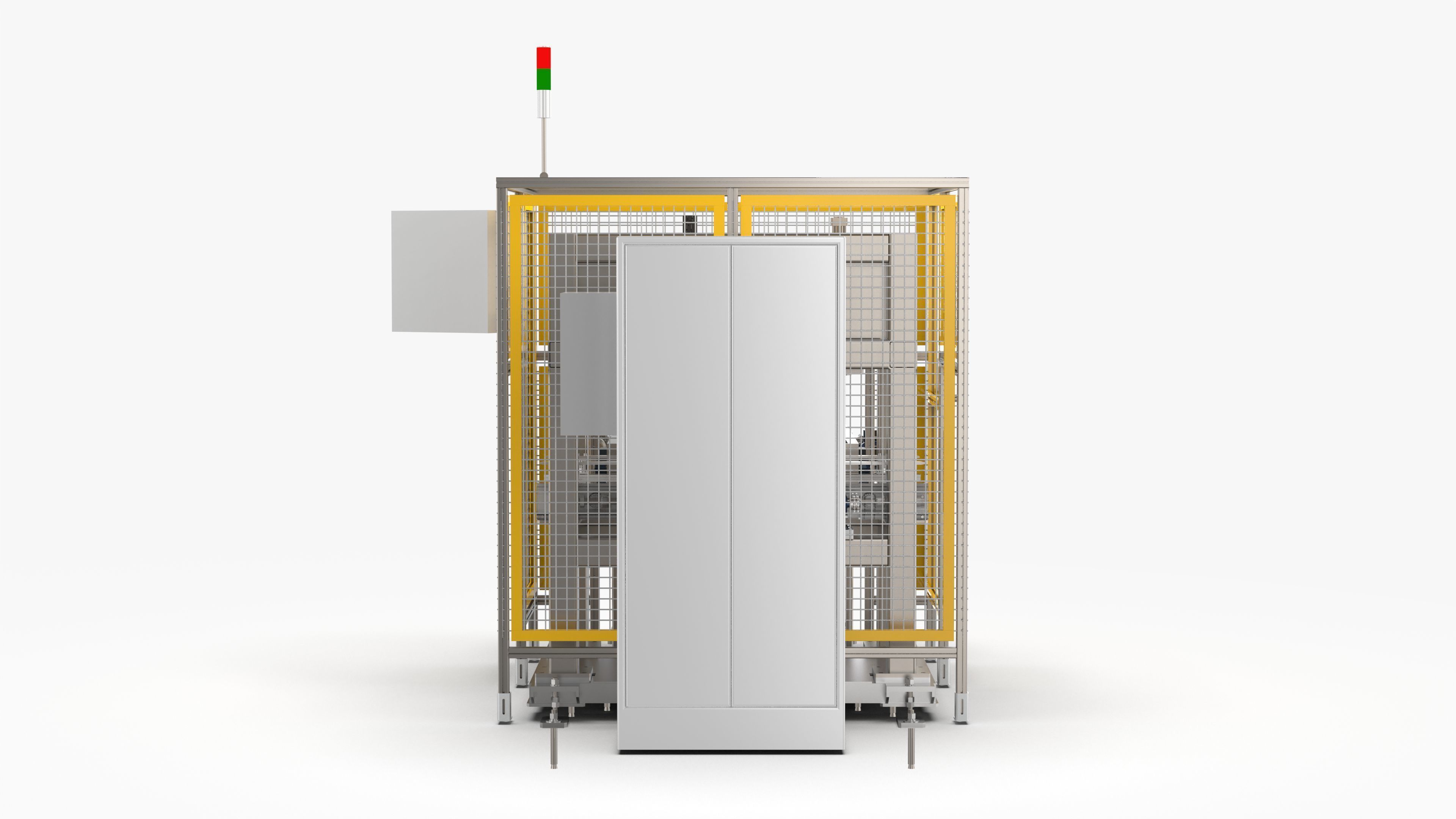 Cylinder Liner Pressing Machine 3D model_7