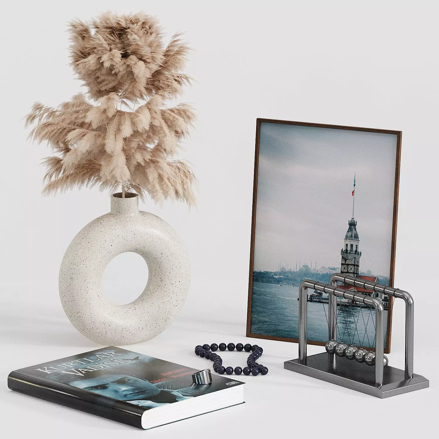 Decorative set 1 3D model