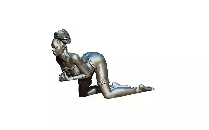 Woman statue 001