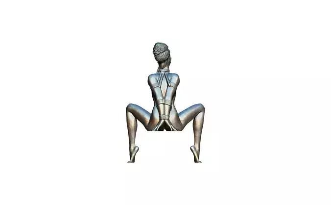 Woman statue 002