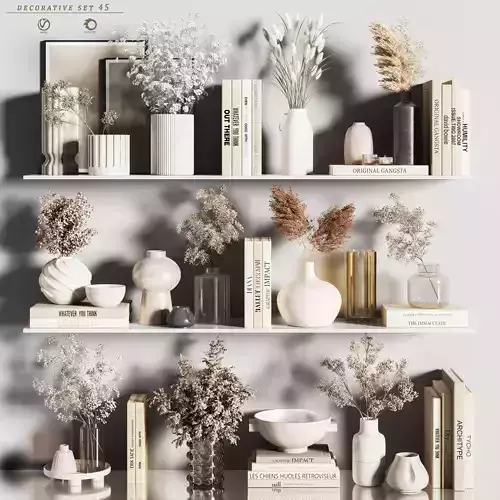 decorative set 45 3D model
