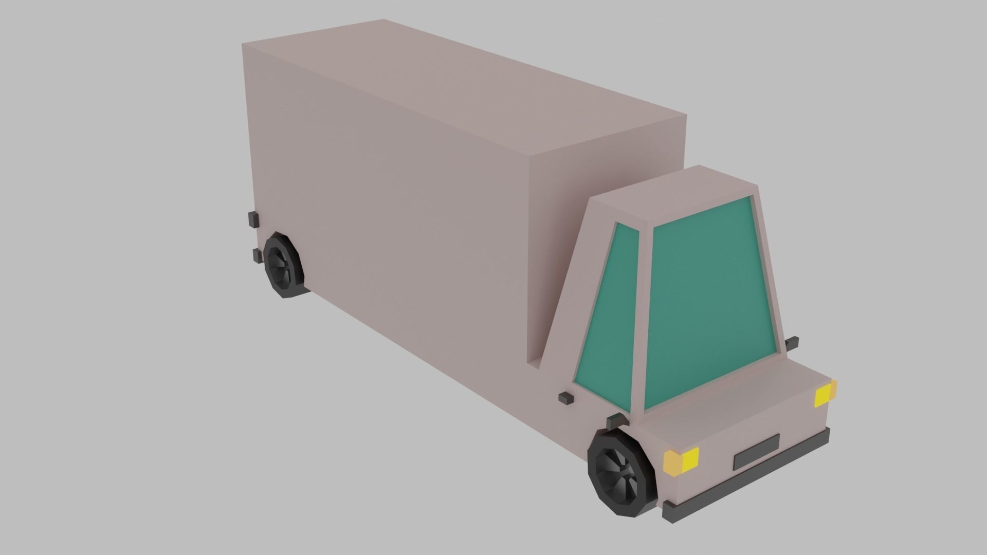 Low Poly  City Pack City Asset Game Ready City Pack 3D Model Low-poly 3D model_63