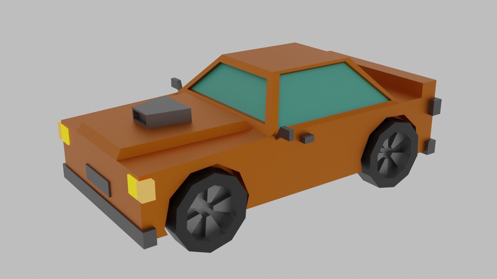 Low Poly  City Pack City Asset Game Ready City Pack 3D Model Low-poly 3D model_55