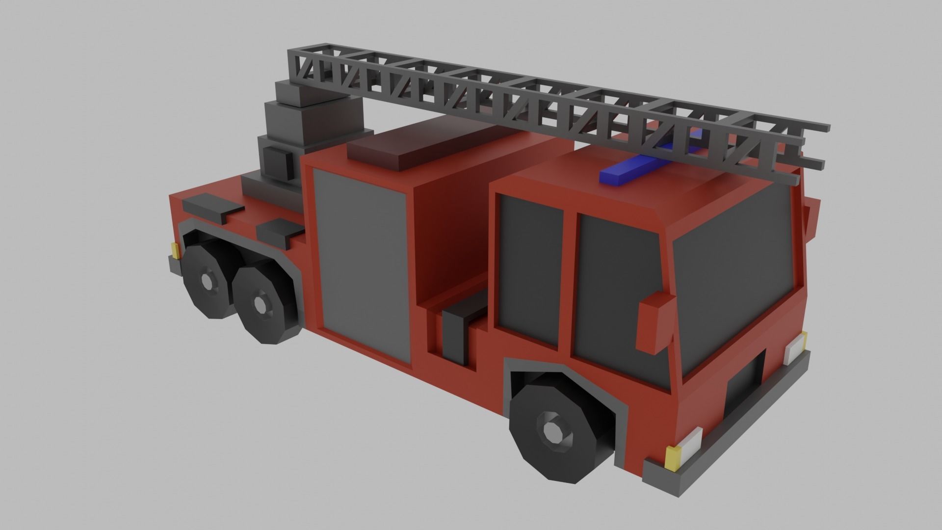 Low Poly  City Pack City Asset Game Ready City Pack 3D Model Low-poly 3D model_72