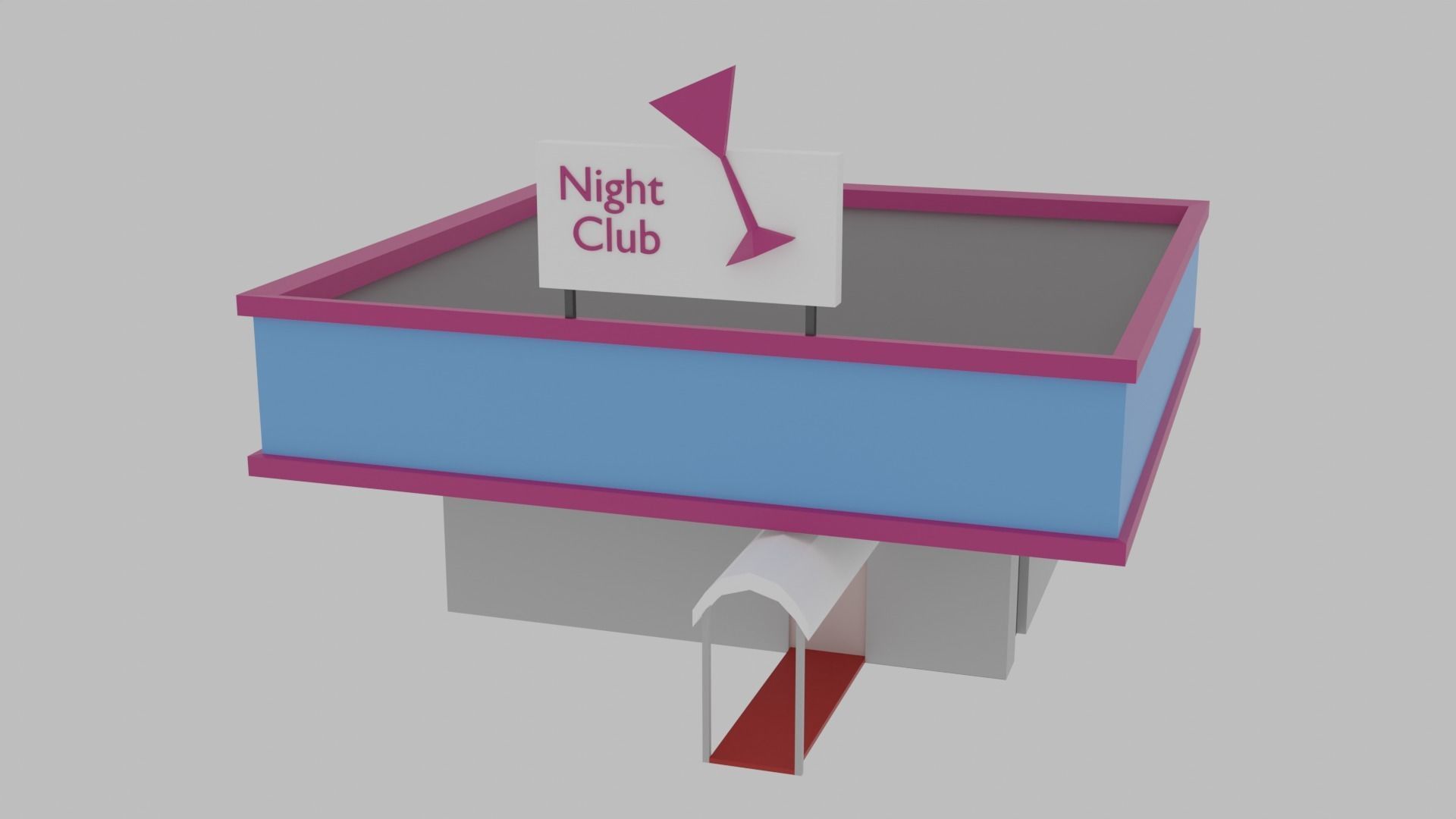 Low Poly  City Pack City Asset Game Ready City Pack 3D Model Low-poly 3D model_51