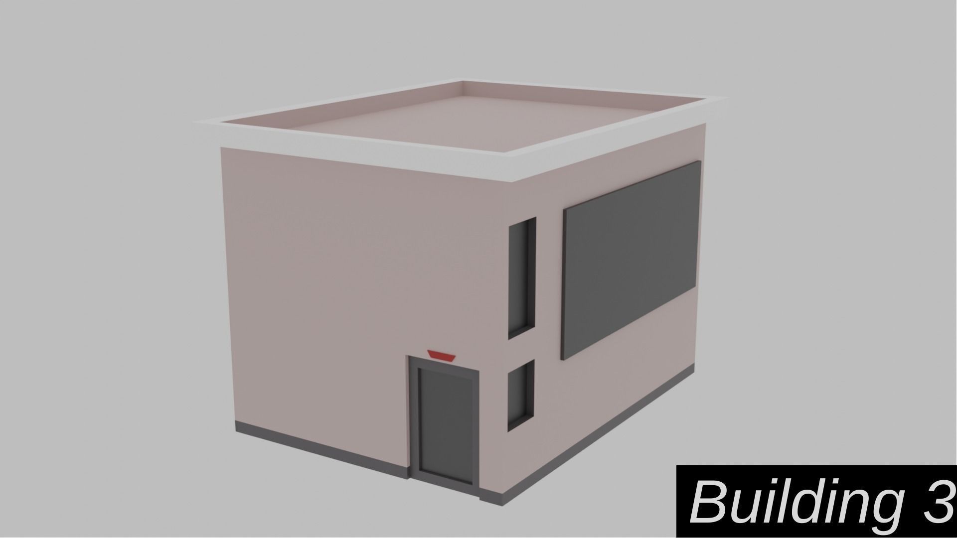 Low Poly  City Pack City Asset Game Ready City Pack 3D Model Low-poly 3D model_16