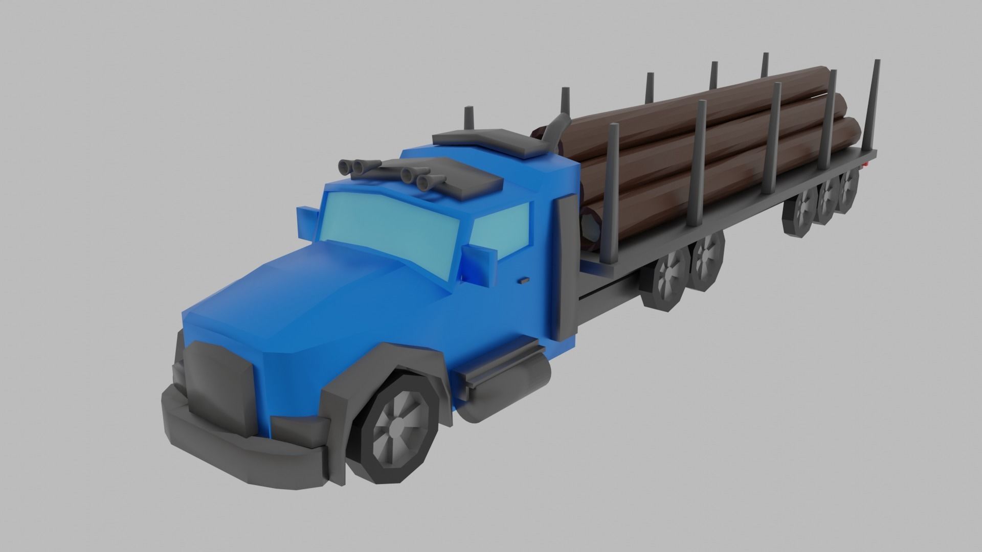 Low Poly  City Pack City Asset Game Ready City Pack 3D Model Low-poly 3D model_74