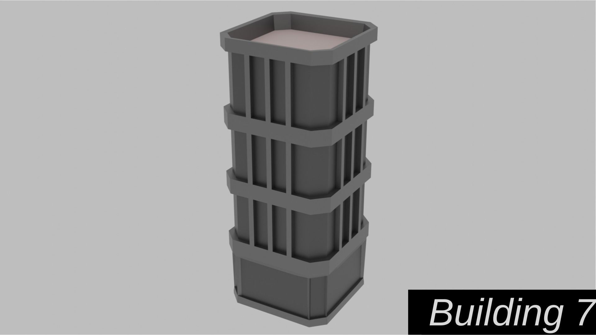 Low Poly  City Pack City Asset Game Ready City Pack 3D Model Low-poly 3D model_19