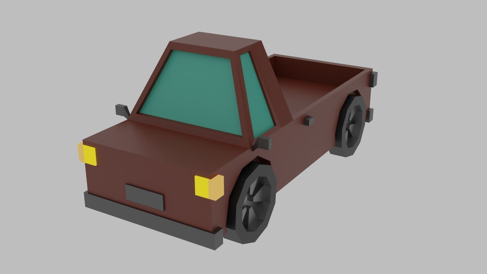 Low Poly  City Pack City Asset Game Ready City Pack 3D Model Low-poly 3D model_60