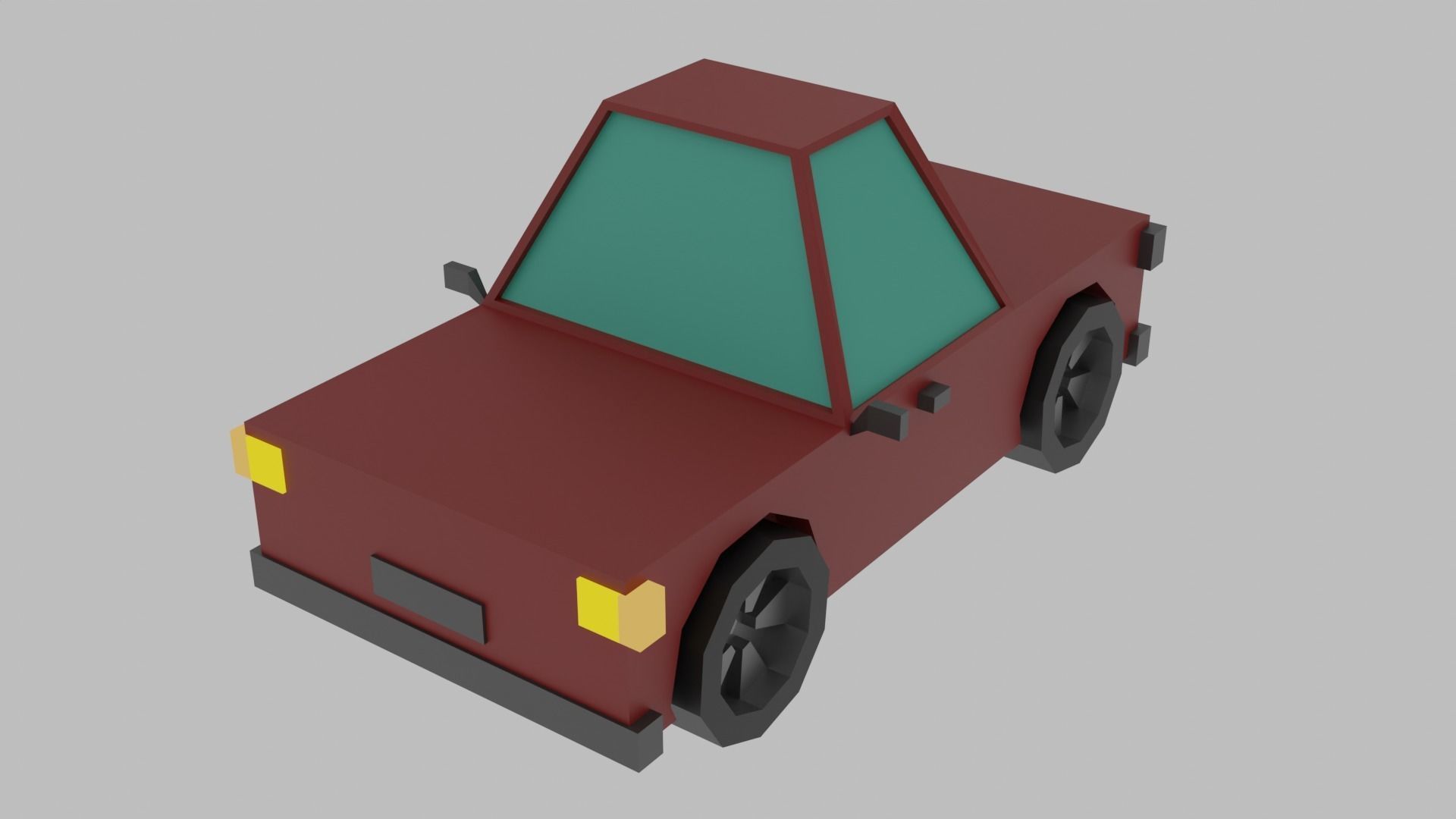 Low Poly  City Pack City Asset Game Ready City Pack 3D Model Low-poly 3D model_64