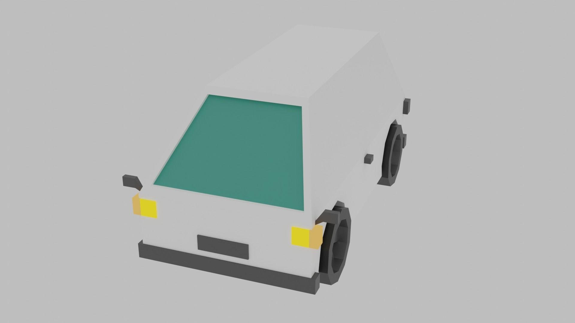 Low Poly  City Pack City Asset Game Ready City Pack 3D Model Low-poly 3D model_61