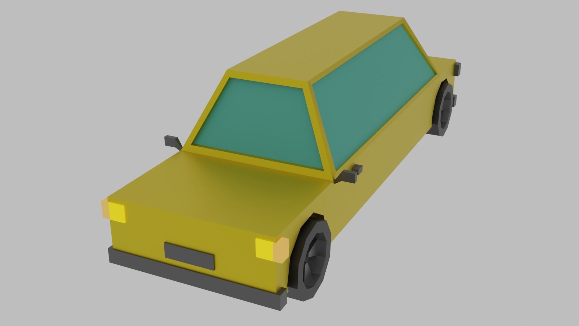 Low Poly  City Pack City Asset Game Ready City Pack 3D Model Low-poly 3D model_56