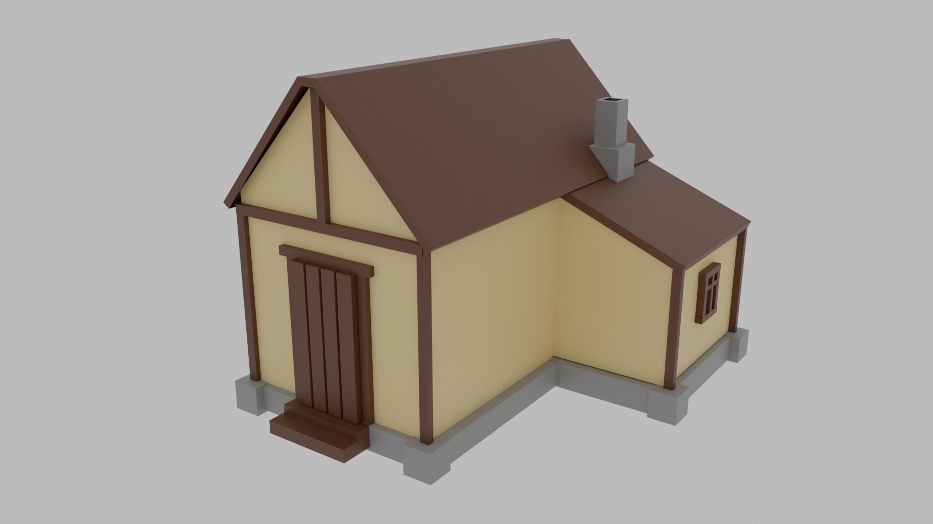 Low Poly  City Pack City Asset Game Ready City Pack 3D Model Low-poly 3D model_35