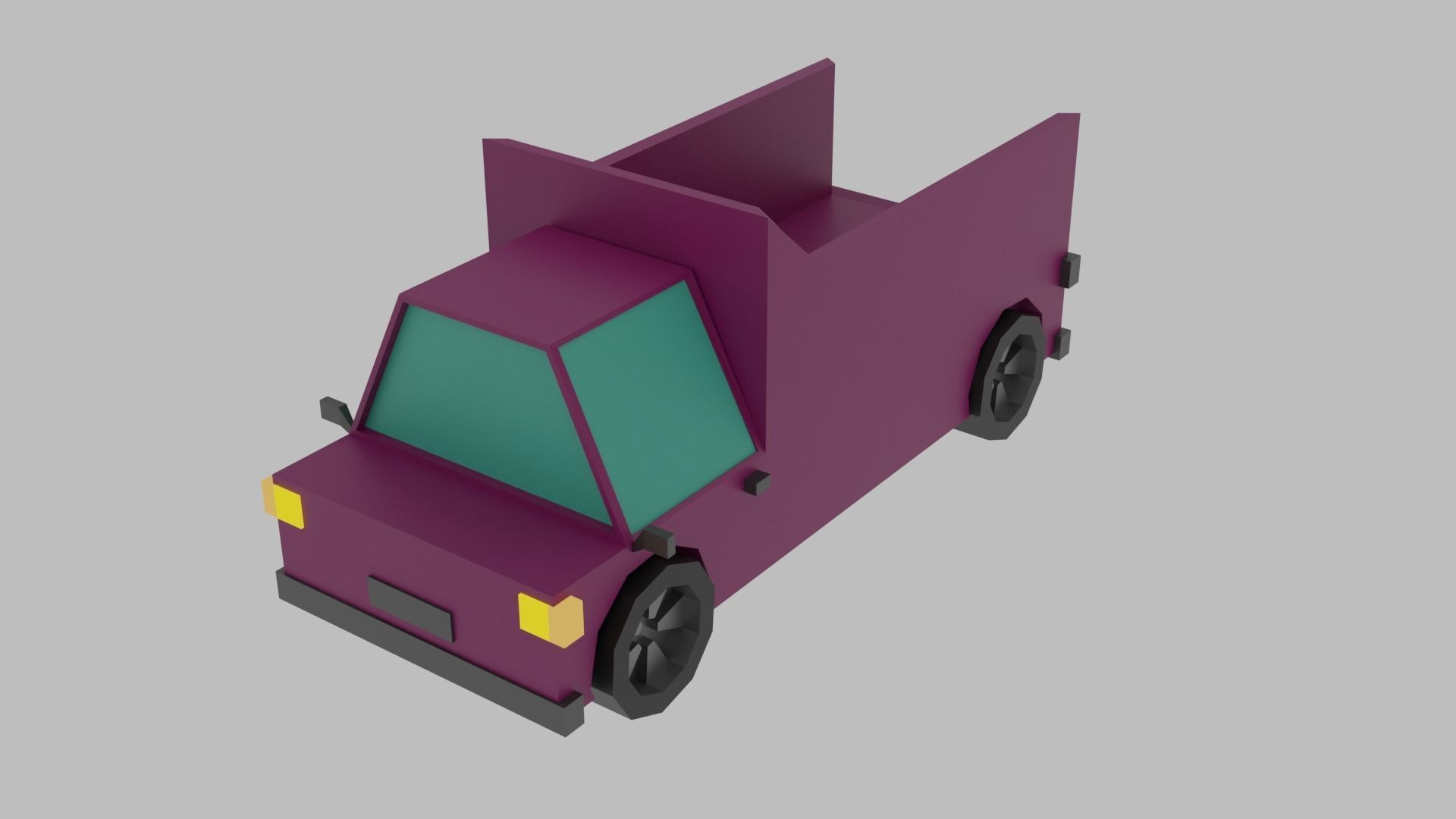 Low Poly  City Pack City Asset Game Ready City Pack 3D Model Low-poly 3D model_66