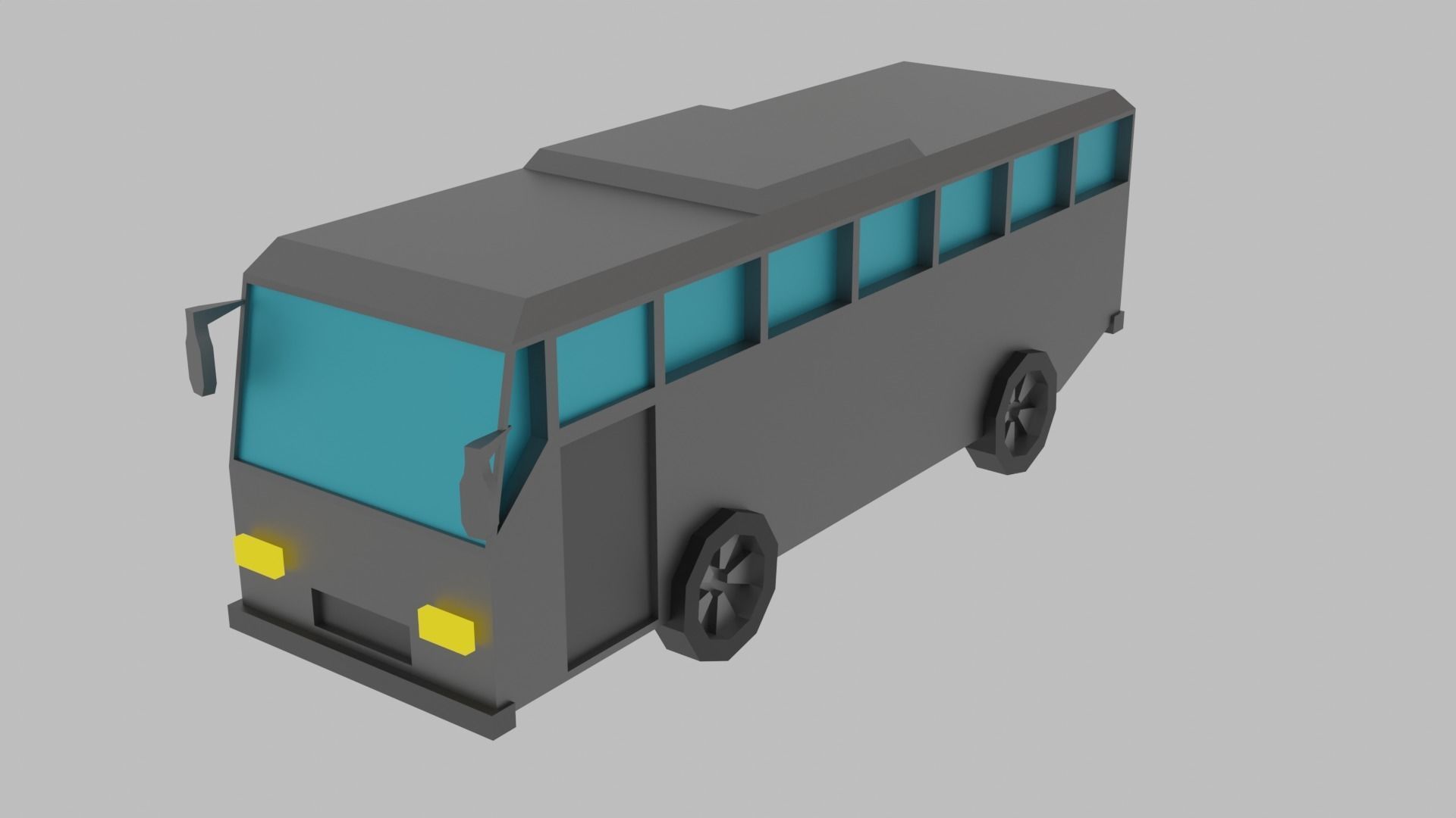 Low Poly  City Pack City Asset Game Ready City Pack 3D Model Low-poly 3D model_68