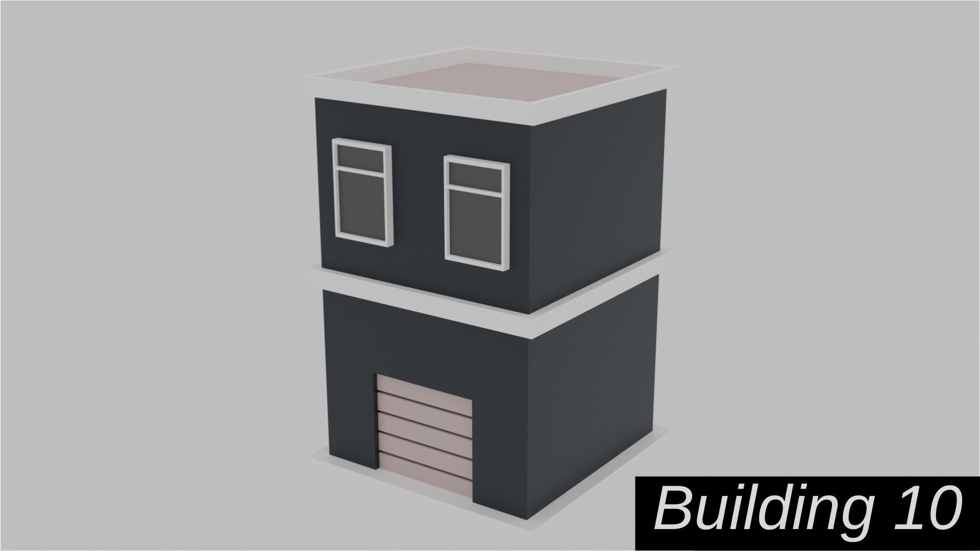 Low Poly  City Pack City Asset Game Ready City Pack 3D Model Low-poly 3D model_22