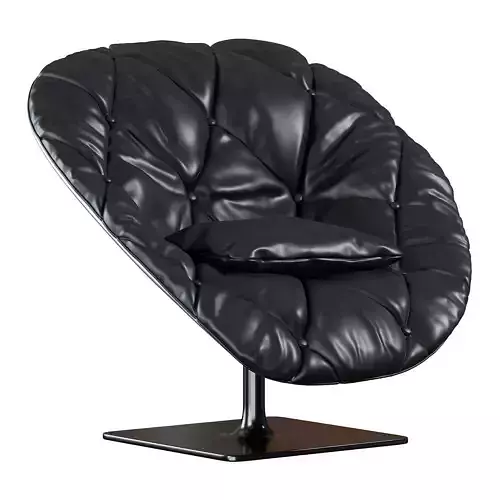 Bohemian small armchair by Moroso 3D model