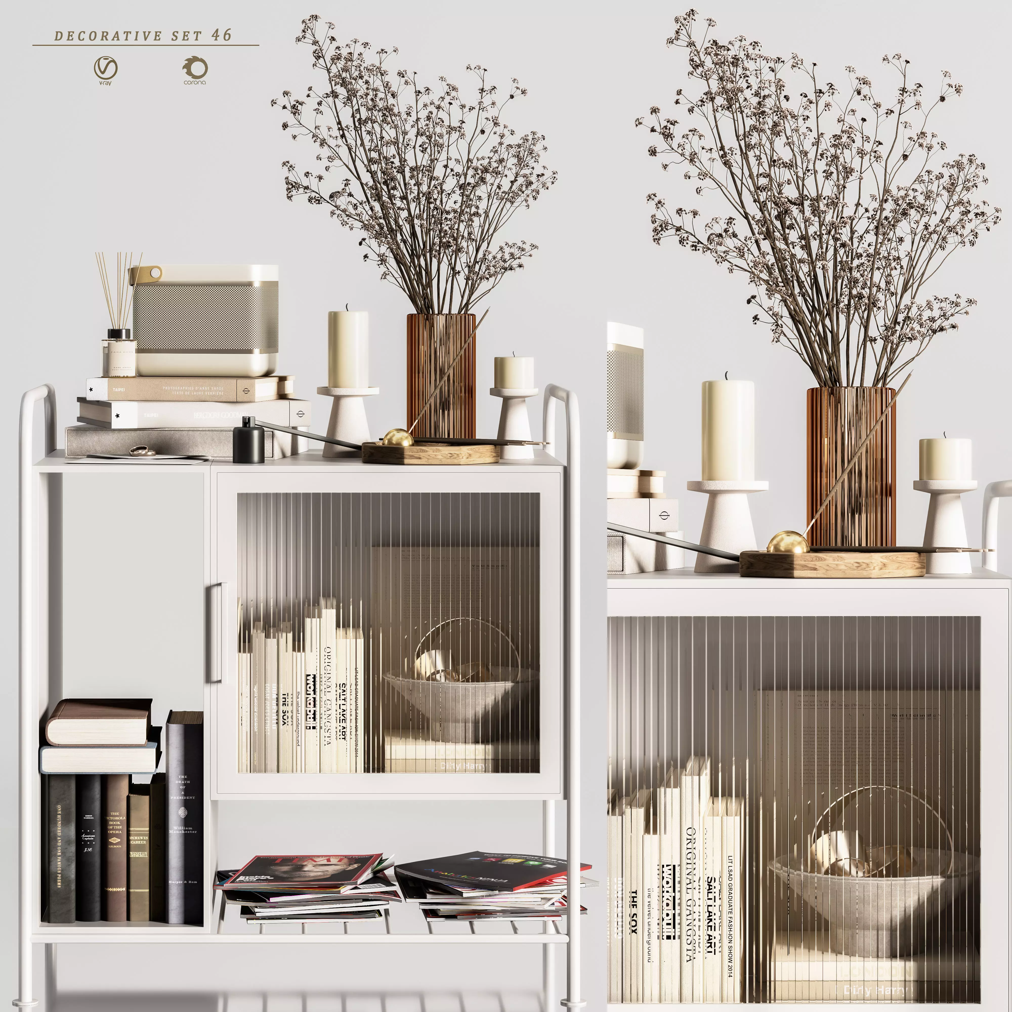 decorative set 46 3D model_0