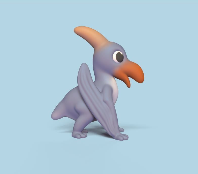 Pteranodon 3D print model_1