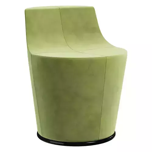 Saruyama Giro small armchair by Toshiyuki Kita 3D model