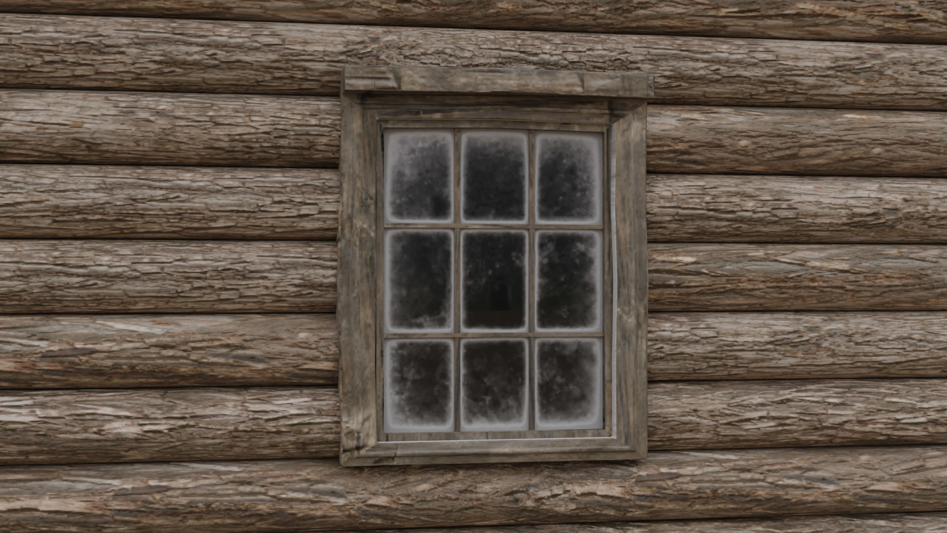 Abandoned House in Forest by Nikdox Low-poly 3D model_10