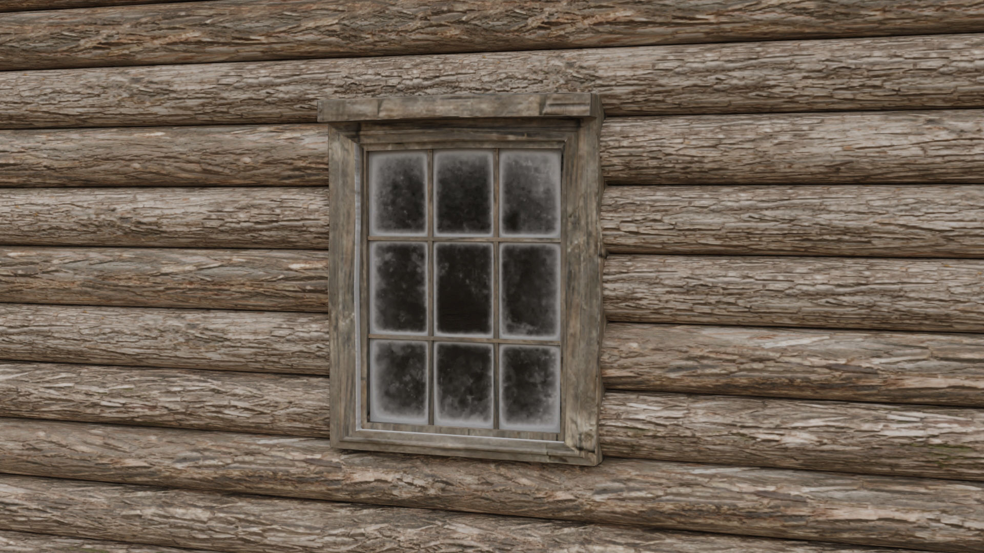 Abandoned House in Forest by Nikdox Low-poly 3D model_11