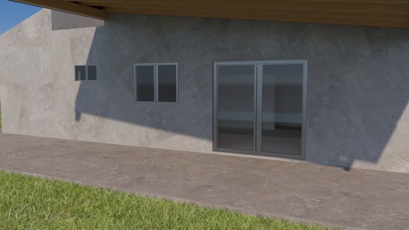 Render interior 3D model_1