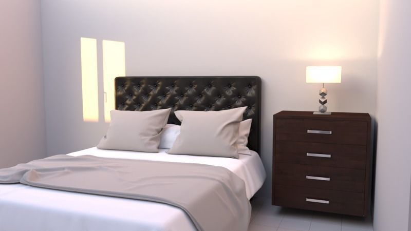 Render interior 3D model_3