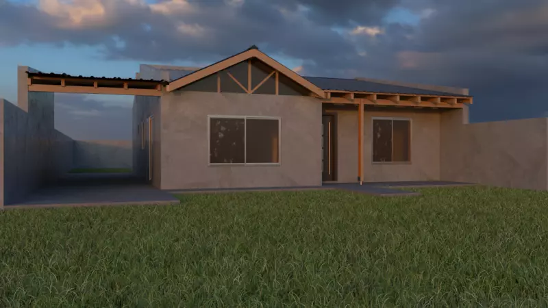 Render interior 3D model_0