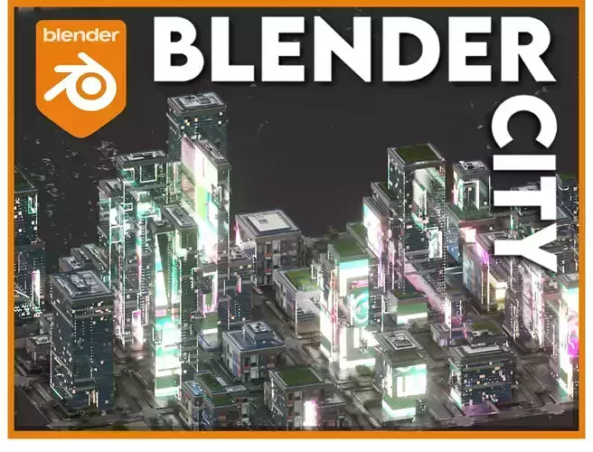 City Cityscape Street Sci-Fi Skyscraper City Building Pack 3D model City Cityscape Street Sci-Fi Skyscraper City Building Pack 3D model