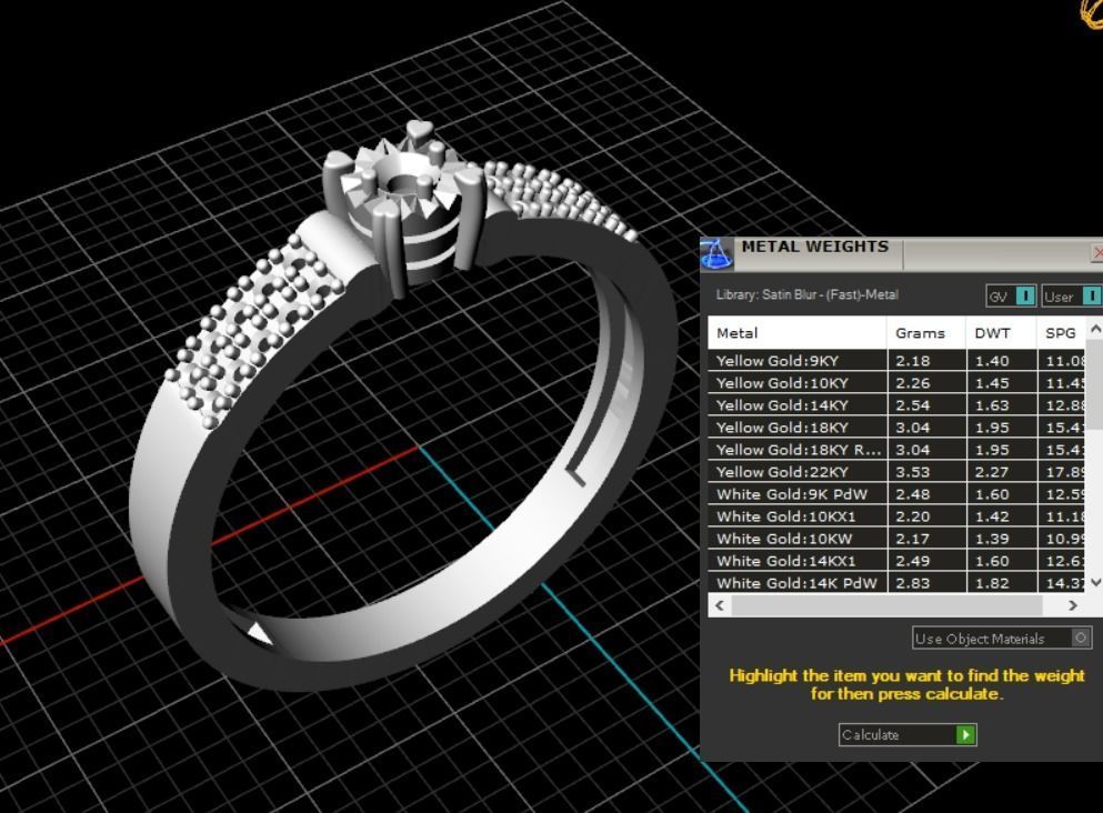 Earrings 3D print model_13