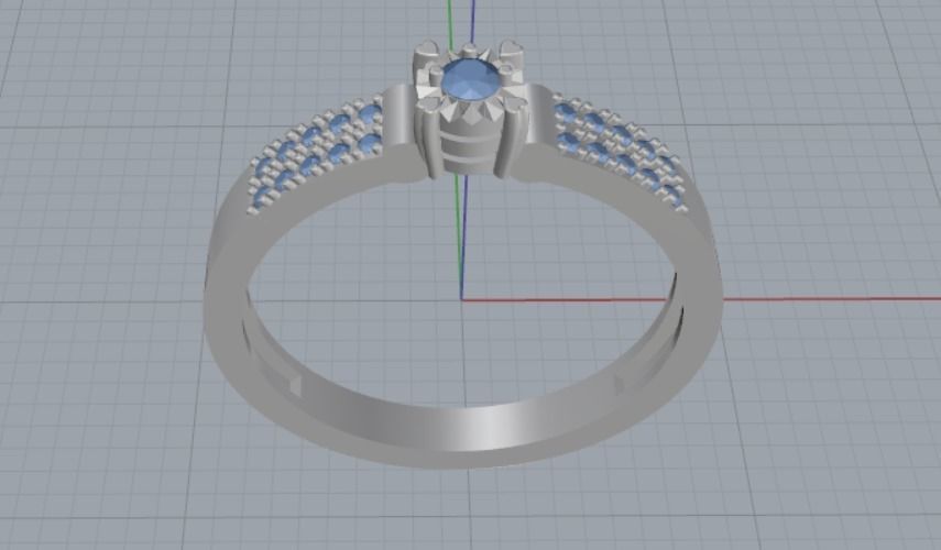 Earrings 3D print model_7