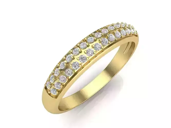 wedding ring with stones