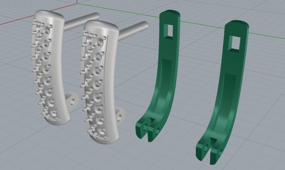Earrings 3D print model_13