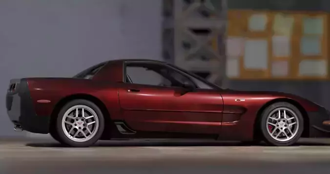 Realistic Corvette C5