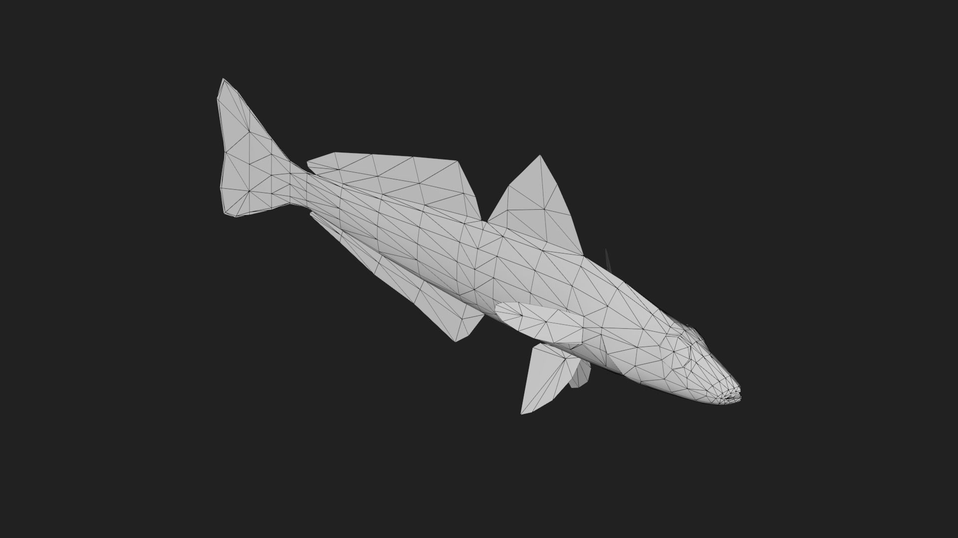Silversillago Low-poly 3D model_3