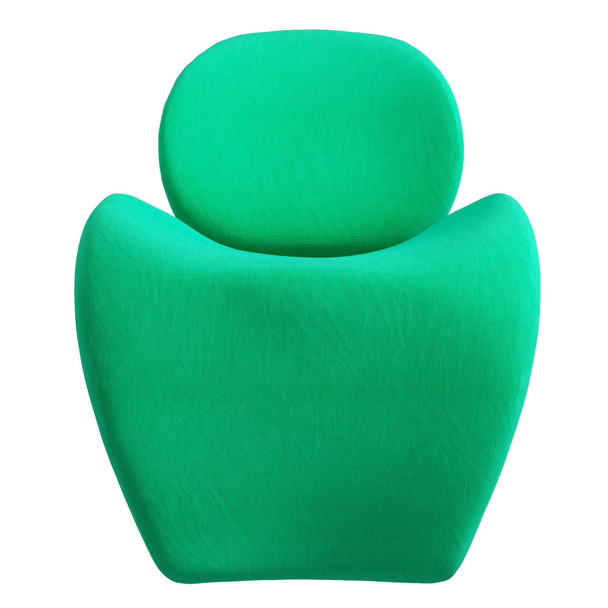 Soft Little Heavy small armchair by Ron Arad 3D model_1