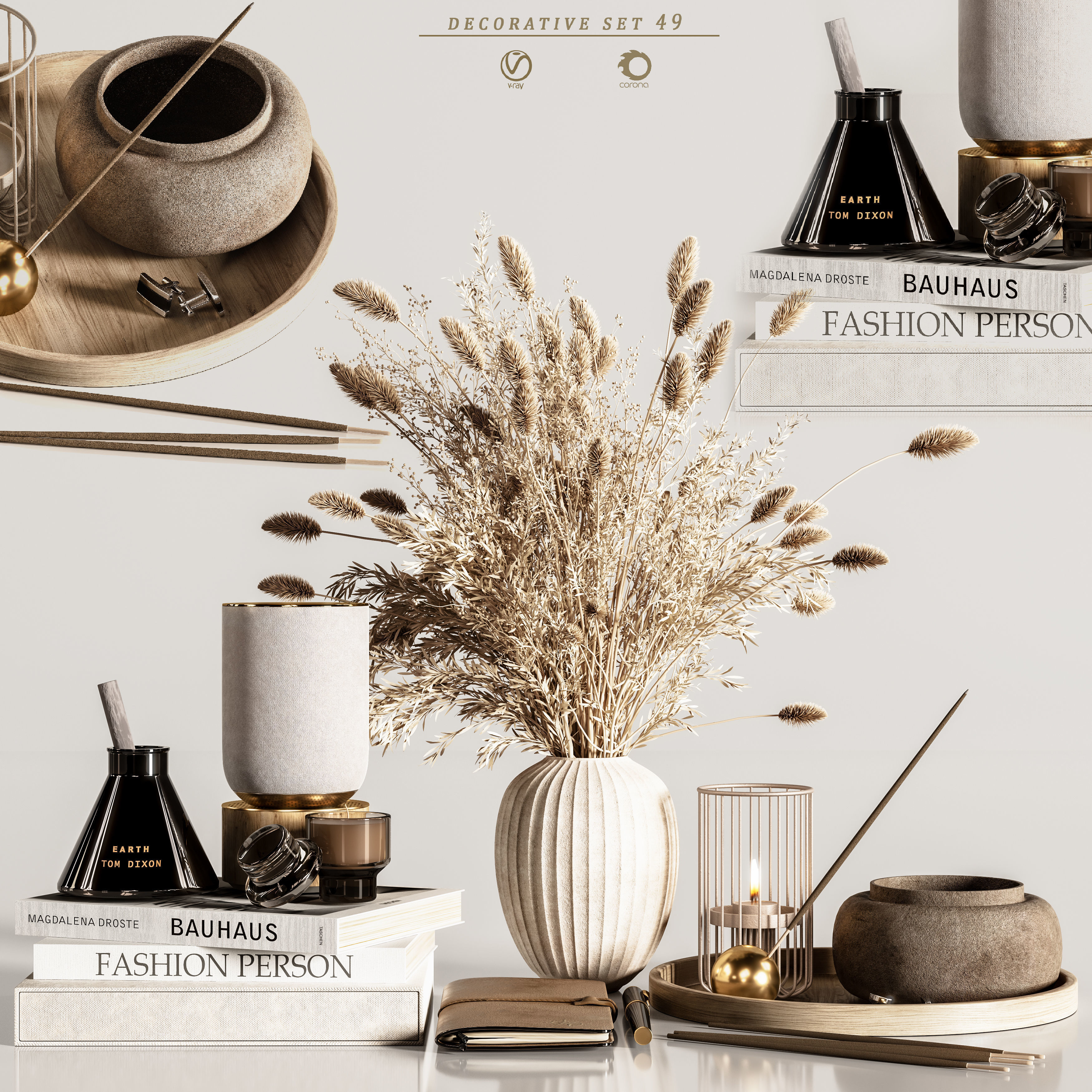 decorative set 49 3D model_1