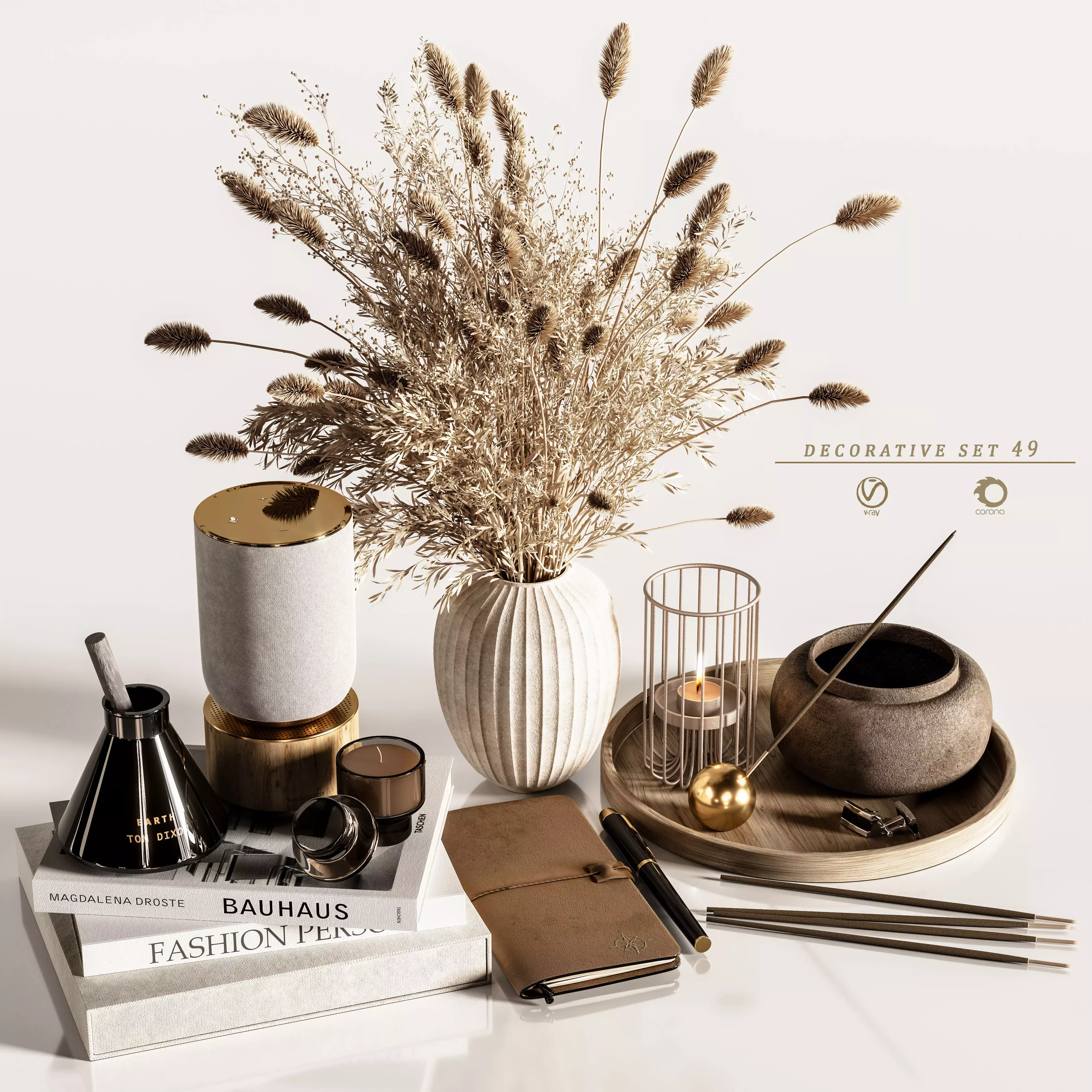 decorative set 49 3D model_0