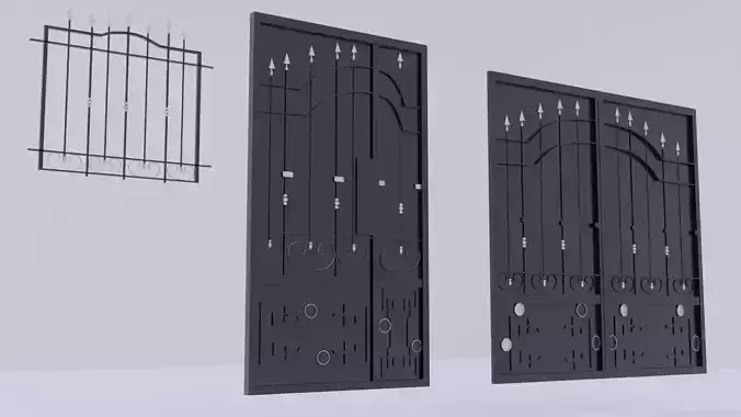 Doors Collection 3D model