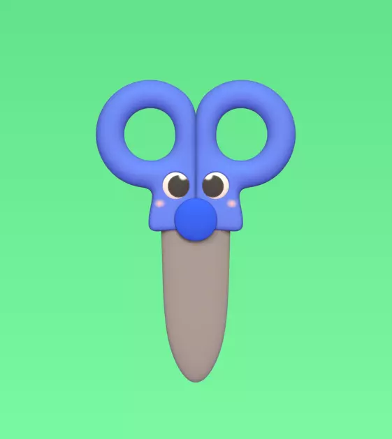 Scissors 3D print model_0