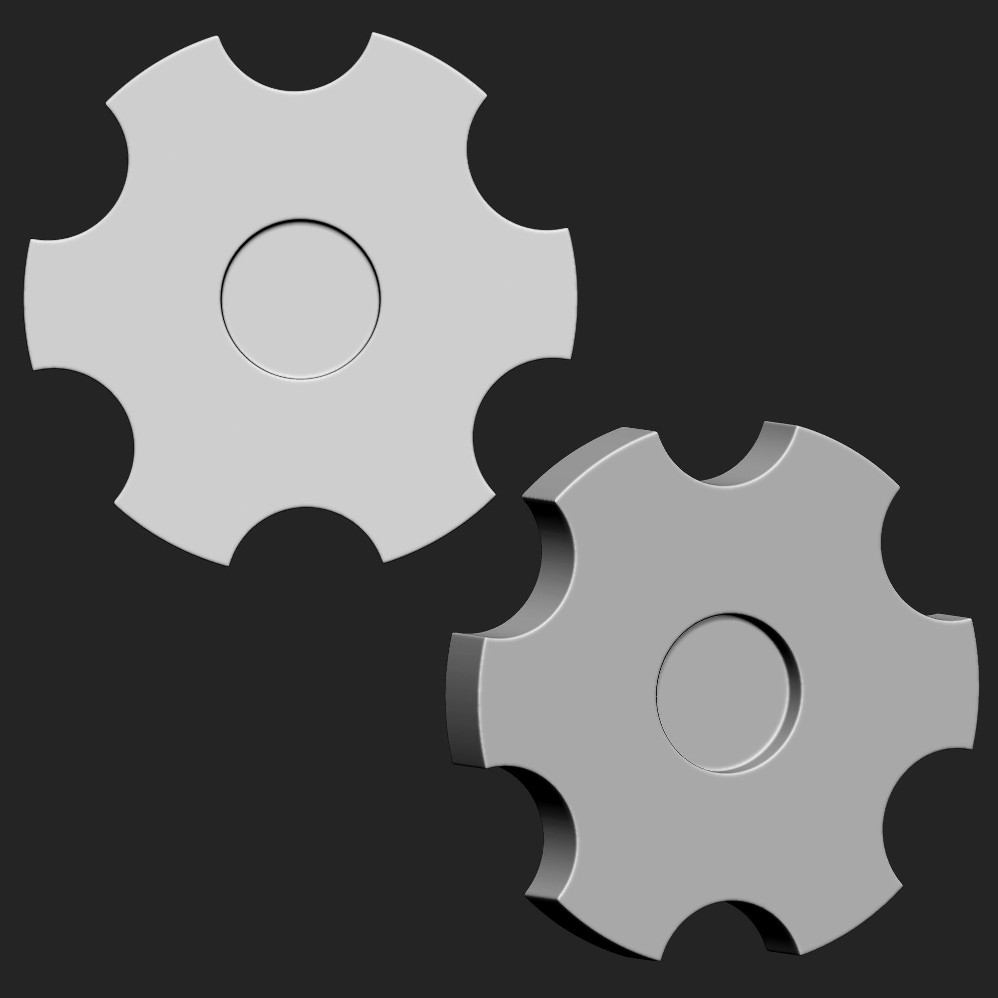 Nuts and Bolts IMM Brush Pack 30 in One Vol 5 3D model_22