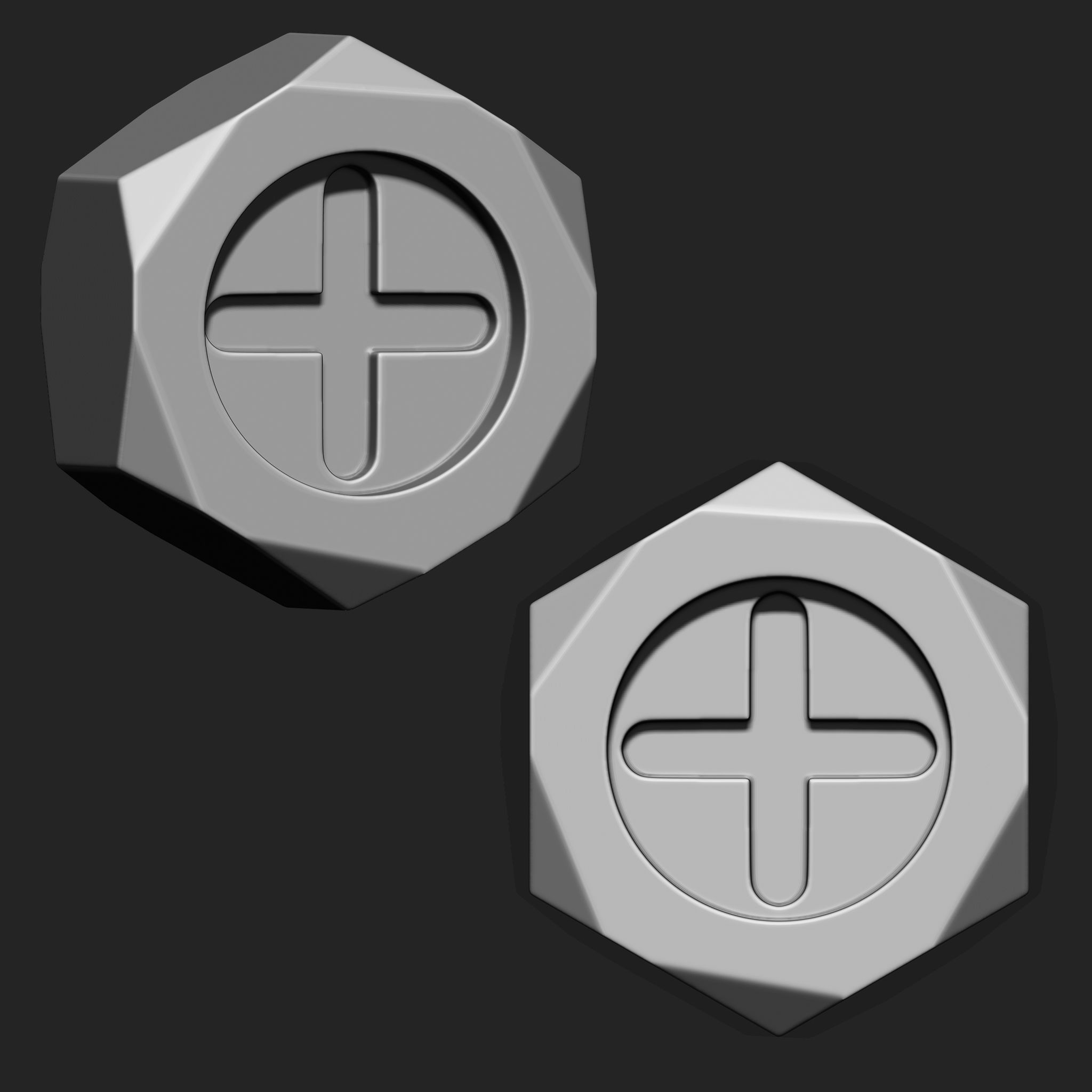 Nuts and Bolts IMM Brush Pack 30 in One Vol 5 3D model_4