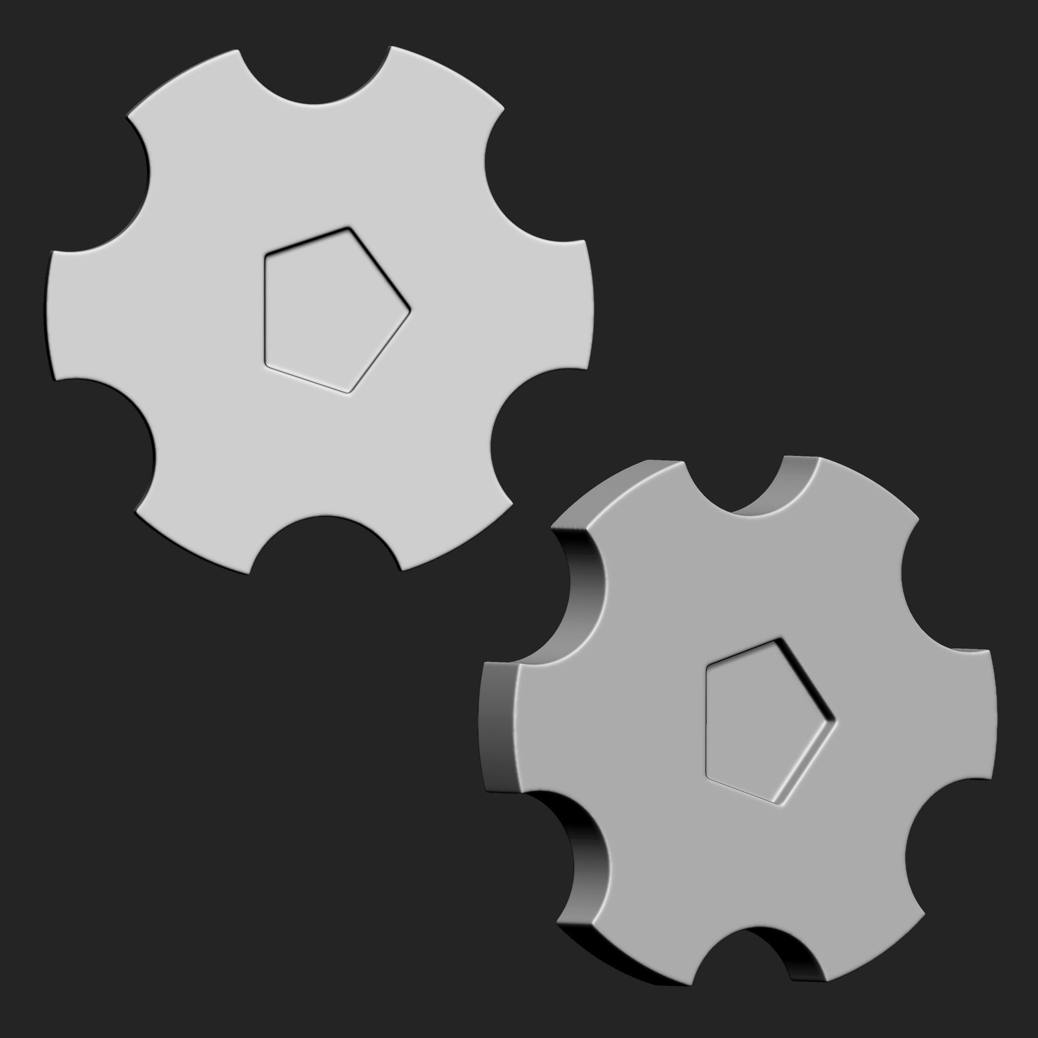 Nuts and Bolts IMM Brush Pack 30 in One Vol 5 3D model_25